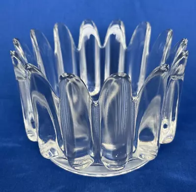 Buy Orrefors Sven Palmquist Swedish Princess Crown Crystal Bowl Signed 5.5 X 3.5  • 18.63£