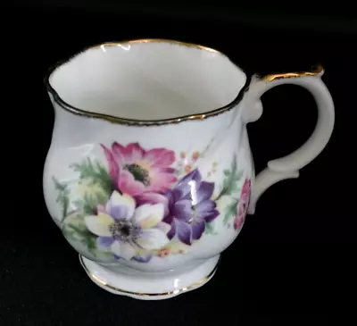 Buy Crownford Queen’s Fine Bone China Cups - Garden Flowers • 4.99£