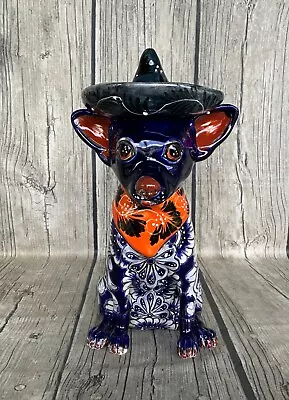 Buy Mexican Talavera Chihuahua Figure • 54.05£