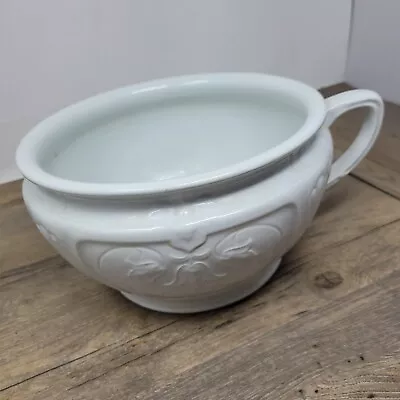 Buy J&G Meakin England Ironstone White Chamber Pot Vintage • 14.99£