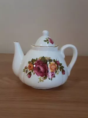 Buy COTTAGE ROSE Fine Bone Miniature Teapot  • 7.50£