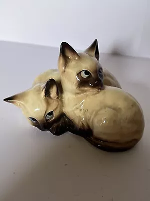 Buy Beswick Pair Of Siamese Kittens 1296 England • 9.99£