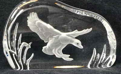 Buy Wedgwood Crystal Glass Flying Duck Paperweight  • 6£