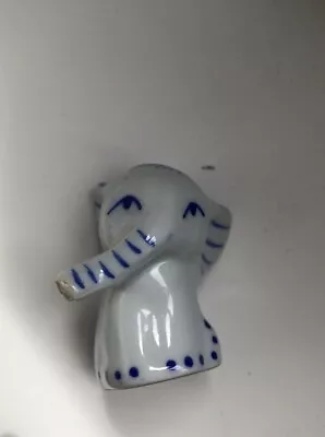 Buy Delft Blue China Elephant Miniature  • 1.99£