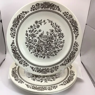 Buy Vntg Royal China By Jeannette  SUSSEX  Ironstone 3 Dinner Plates 10.5” Pristine • 24.23£