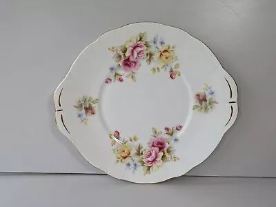 Buy Vintage Duchess Bone China Cake Plate, Roses, Afternoon Tea, Cottagecore  • 7.99£