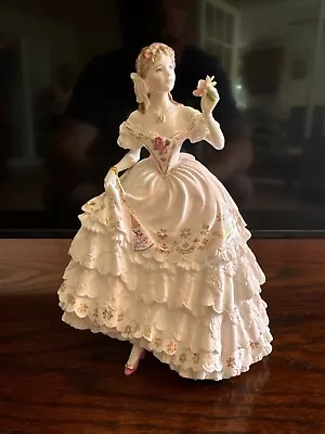 Buy Royal Worcester THE FAIREST ROSE Figurine 8.25  21cm  #8428 • 13.50£