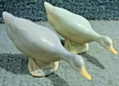 Buy (RARE) Branksome Bone China 4.5cm Tall 48g The Pair Geese/Duck Figurines • 9.99£