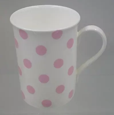 Buy Laura Ashley Polka Dot Fine Bone China Coffee Mug • 10£