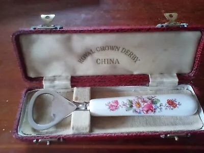 Buy Royal Crown Derby Vintage Fine Bone China Bottle Opener  Derby Posies  • 8£