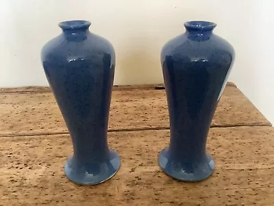 Buy Moorcroft Powder Blue Pair Of Vases 21cm Tall • 120£