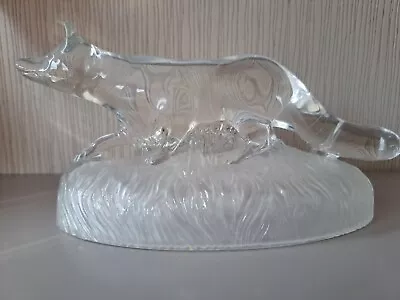 Buy Large Glass Fox Ornament • 10£