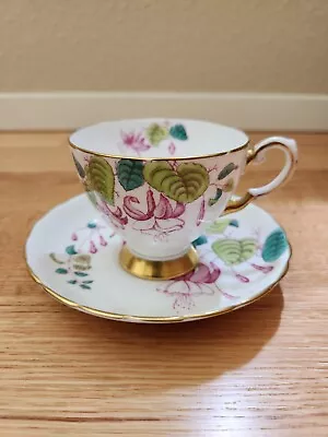 Buy Vintage Tuscan Fine English Bone China Tea Cup And Saucer 0220 • 11.18£
