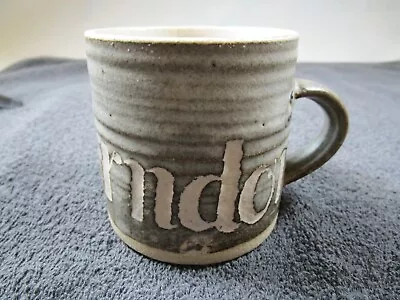 Buy Lovely Vintage Studio Art Pottery Farndon Coffee Mug • 4.95£