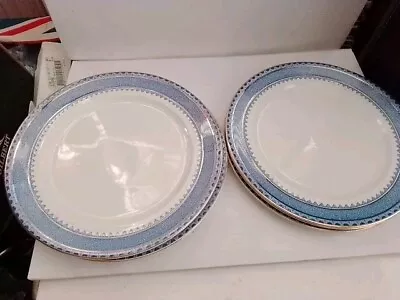 Buy W Hulme Burslem Princess Pattern 6 Dinner Plates • 9.99£