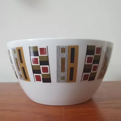 Buy 1950's Alfred Meakin Glo-White Ironstone Random Design Open Sugar Cube Bowl Pot • 9.99£