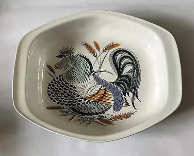 Buy Vintage Retro Poole Pottery Cockerel Rooster Oven Casserole Dish • 8.99£