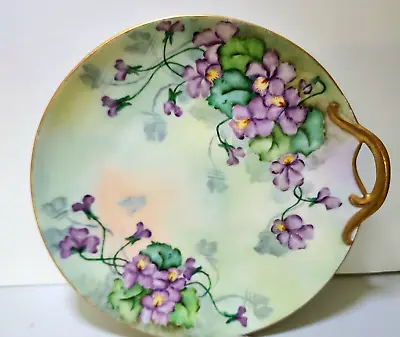 Buy Antique Limoge China Hand Painted Nappy Server • 23.29£