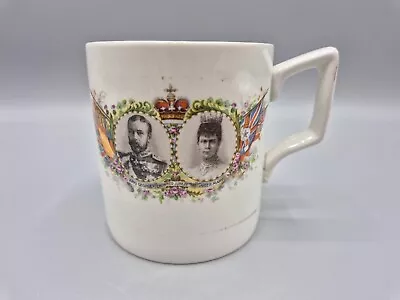 Buy Soho Pottery King George V & Queen Mary Coronation Mug 1911 - M6 • 14.99£