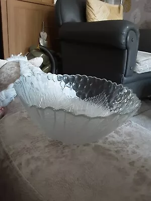 Buy Beautifull Glass Fruit BOWL ,All Complete Very Pretty • 1.99£