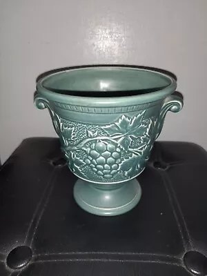 Buy Vintage Holkham Pottery Grapes & Vines Large Two-Handled Urn Vase • 18£