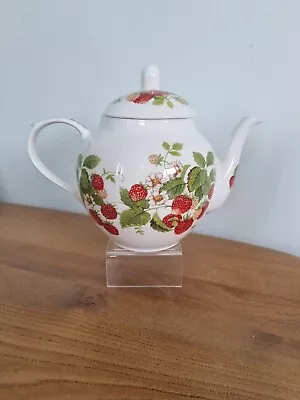 Buy Roy Kirkham Strawberry Fruit Garden Collection Teapot VGC  • 20.50£