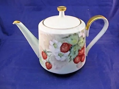 Buy Vintage Tea Pot By H & C Sels Heimrich Bavaria Germany - Quite Unusual - Signed • 27.03£
