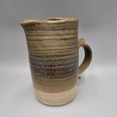 Buy A Jeremy Leach Studio Pottery Moorlands, Devon, Green Glaze Jug, 6 Inch. VGC. • 23£