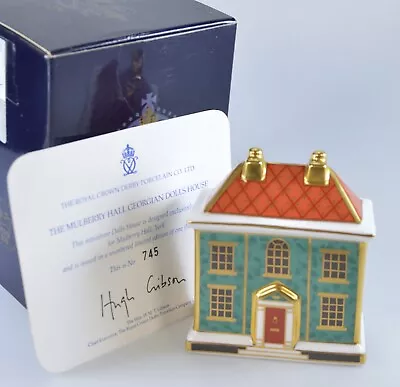Buy Royal Crown Derby 'Georgian Dolls House' Mulberry Hall Exclusive Boxed Ltd. Ed. • 140£