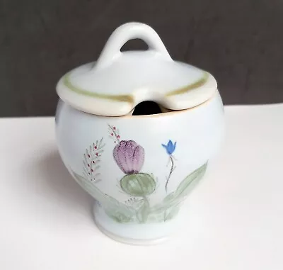 Buy Buchan Portobello  Stoneware Pottery Lidded Jar Thistle Design  • 7.99£