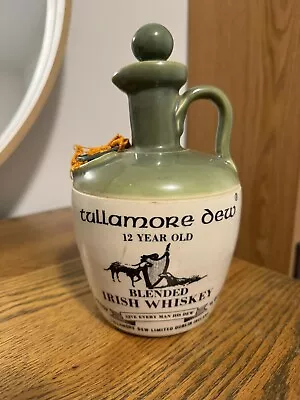 Buy Vintage Tullamore Dew Stoneware Jug, Irish Whiskey, Uisge Baugh, Dublin, Ireland • 18.17£