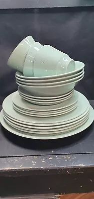 Buy Job Lot Of Woods Ware Beryl Green Plates Cups & Saucers Dishes • 10£