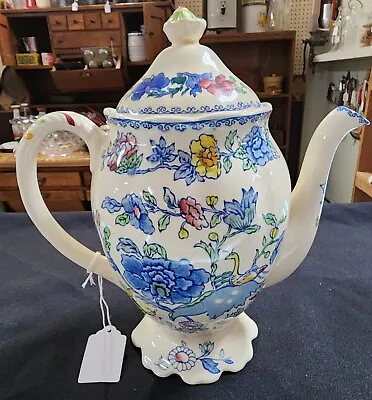 Buy Beautiful Mason's Patent Ironstone China Regency Pattern Teapot England! • 69.89£