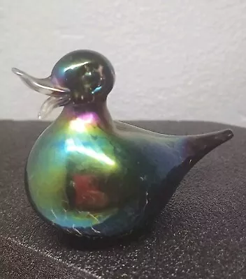 Buy Heron Glass Iridescent Glass Bird • 7.99£