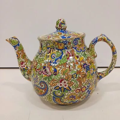 Buy Heath Wade Paisley Chintz Teapot W/Lid • 10.48£