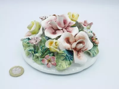 Buy Vintage Fine Bone China Floral Bouquet Ornament • 5£