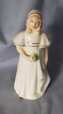 Buy Royal Doulton Figurine  Bridesmaid  Mn2874 1979 • 14.99£