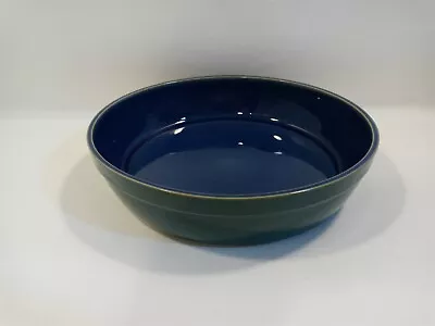 Buy Denby Harlequin Blue & Green Round Dish 12 Inch • 83.87£