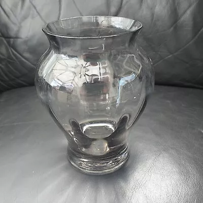 Buy Vintage Caithness Ribbed Smoke Glass Balluster Vase With Rib Decoration 5  Tall • 4.99£