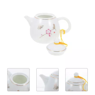 Buy  Loose Tea Teapot Blooming Warmer Ceramic With Moderate Capacity Suet Jade • 14.18£