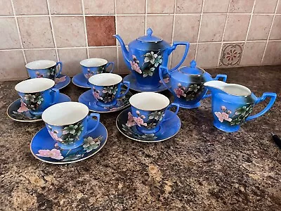 Buy Vintage 50s/60s Hand-Painted China Tea Set (Hong Kong) - 16 Piece • 150£