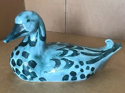 Buy David Sharp, Rye Pottery Blue Duck • 22.50£