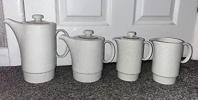 Buy Poole Pottery Parkstone Speckled Teapot Set Coffee Pot Jug Oven To Tableware • 39.99£