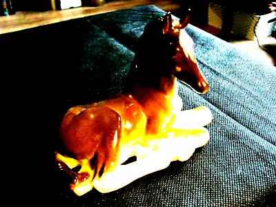 Buy Lomonosov Porcelain Reclining Horse From USSR • 19£