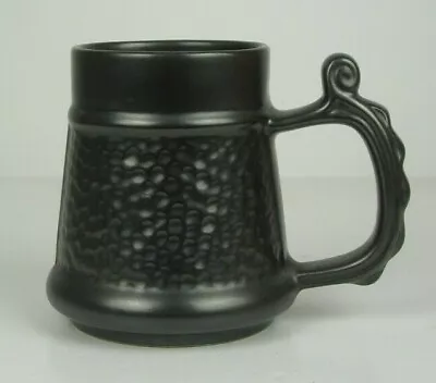 Buy Prinknash Abbey Stunning Black Lustre Finish Ceramic Pottery Tankard Very Good • 4.99£