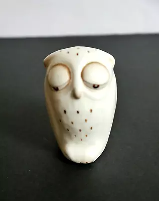 Buy Coalport Bone China 'Sleepy' Owl Ornament 7cm H X 4.5cm W • 8£