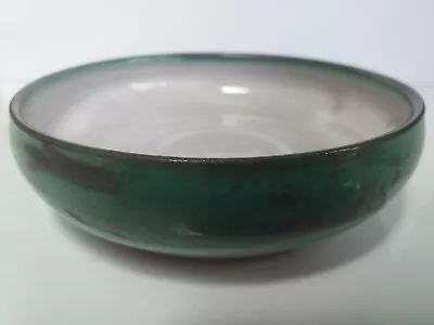 Buy Vintage Tintagel Pottery Green Round Plant Pot Drip Tray Dish PERFECT CONDITION • 12.50£