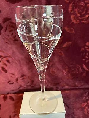 Buy Vintage Stuart Crystal Jasper Conran Aura Swirl Design Wine Glass 9.5  • 46.60£