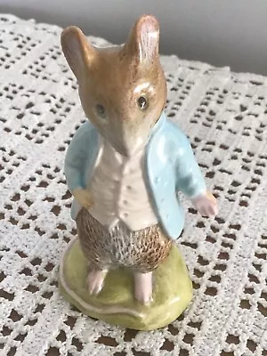 Buy Royal Albert Johnny Town-Mouse Vintage 1989 80s Beatrix Potter Figurine England • 10£