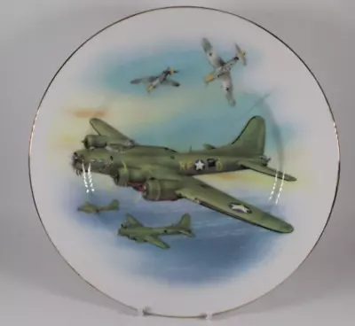 Buy Collectors Plate B 17 Flying Fortress USAF WW2 Bandits 12 O Clock High • 6£